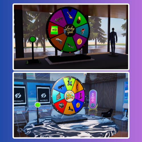 UEFN Roue de la chance custom